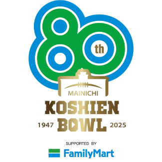 大会トーナメント - 第80回毎日甲子園ボウル