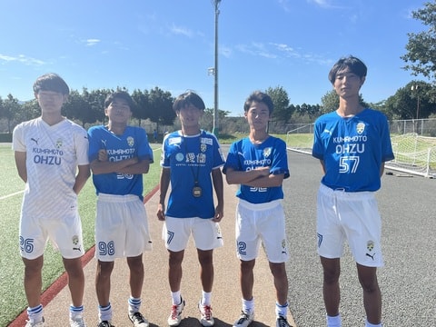 大津高校 KUMAMOTO OHZU ピステ ウェア