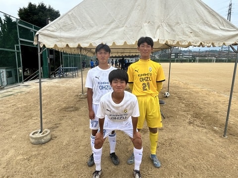結果】OHZU De ola beastvsOHZU genuine 熊本大津高校サッカー部 校内